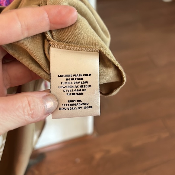 Adorable Ruby Rd scarf style top - Picture 3 of 4